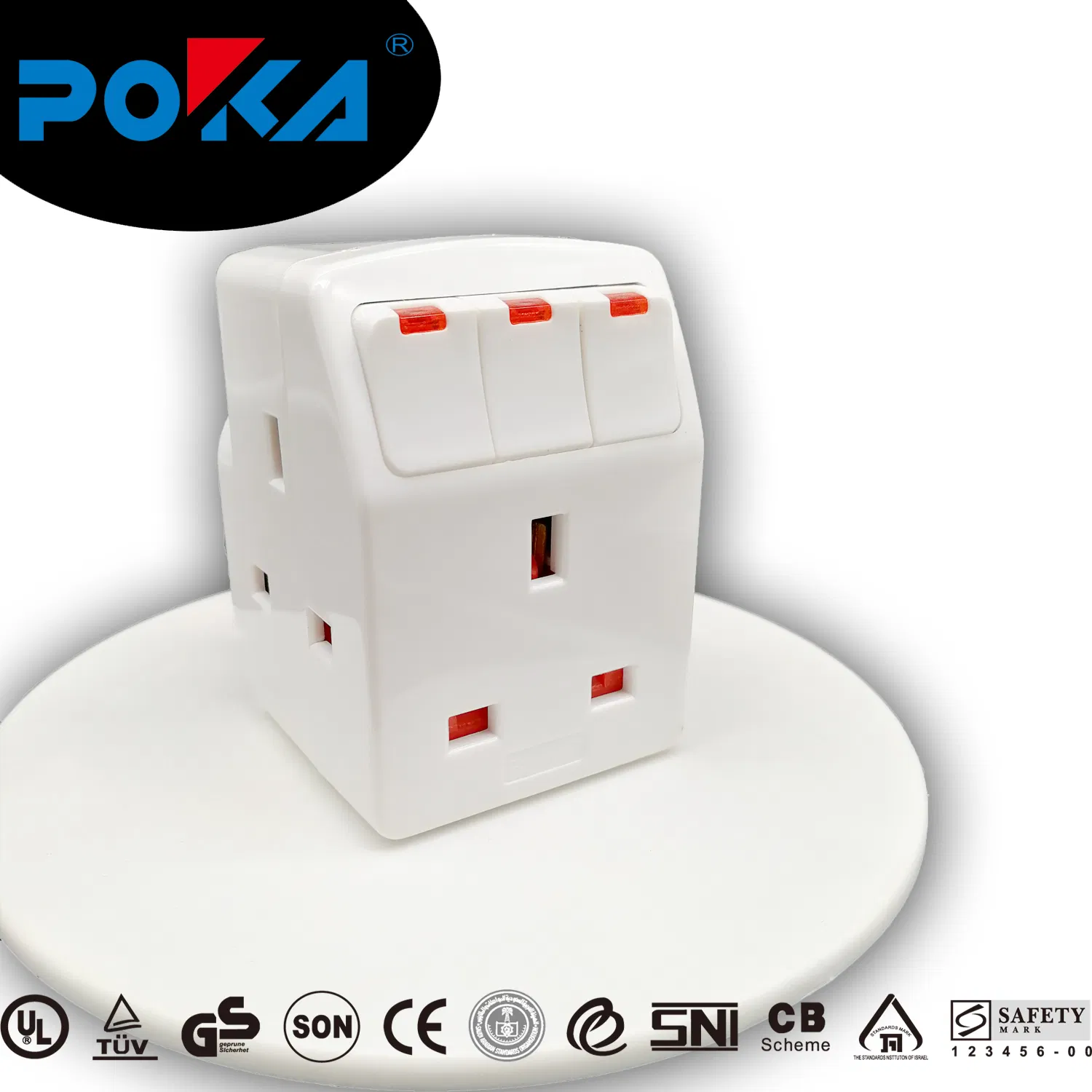 < 3mm on-off Type OEM, ODM CE Approval Universal Plug Socket