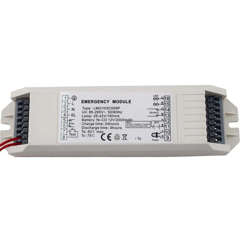 1.5hrs LED Panel Lights Rechargeable Battery Pack Emergency Conversion Kit