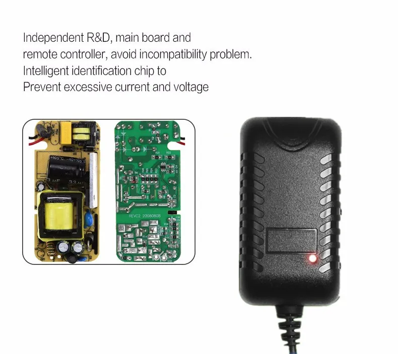 110V/220V AC 12V2a AC DC Adapter Wall Mount Power Adapter Charger