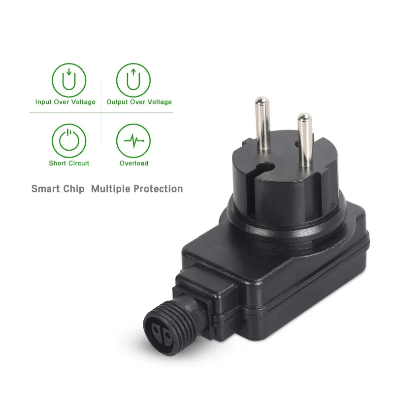 12V 0.5A 1.0A 2.0A IP44 Waterproof LED Driver with TUV CE GS Approval