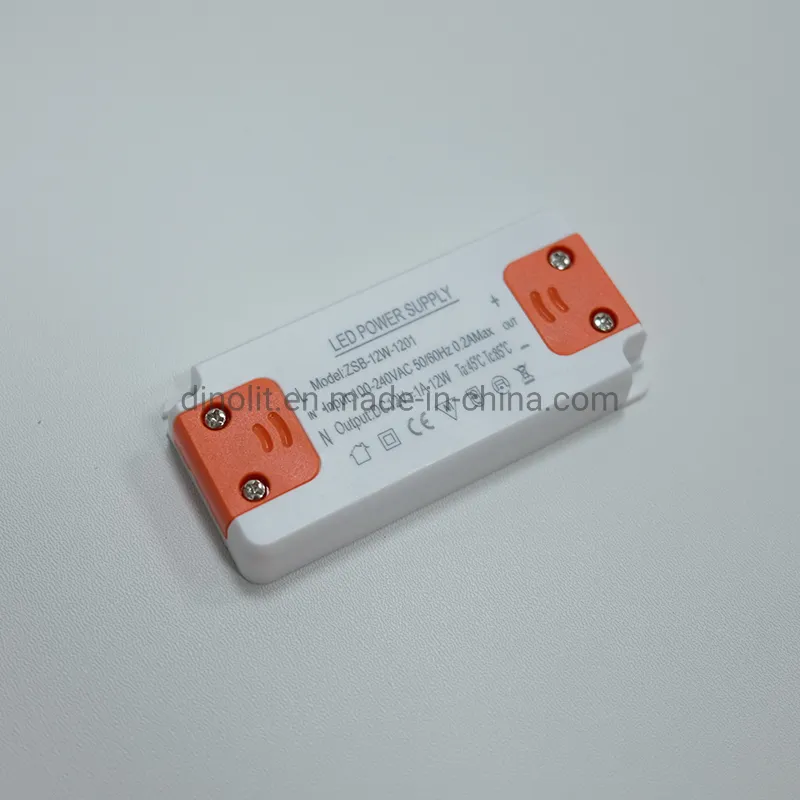 12V / 24V Slim 10W 12W 15W 18W Driver/Transformer/Adapter/Power Supply for LED Lamp in Bathroom Furniture/Bath Vanity/Mirror Cabinet 15mm Thickness