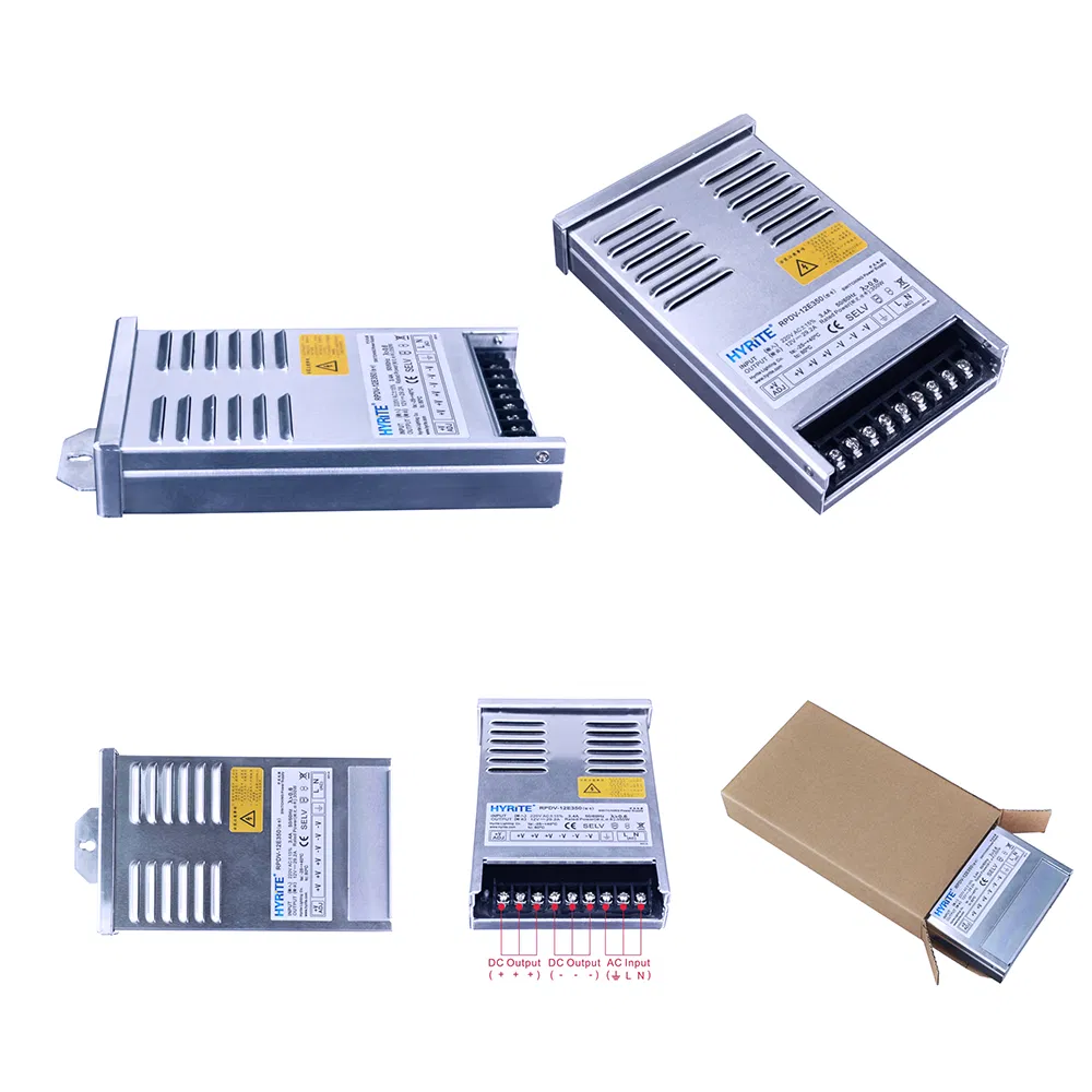 12V 350W 400W Rain Proof LED Switching Power Supply Semi Potting
