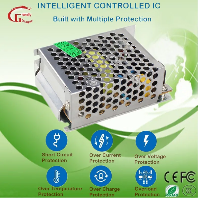 12V 3A 4A 5A 6A 7A 8A 9A 10A 12A 14A 20A 22A Power Supply Transformer
