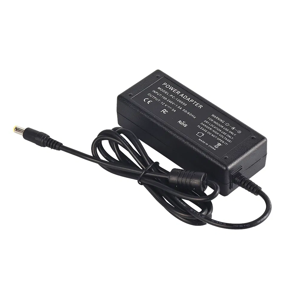 12V 5.0A To Connector Computer Master Massage Chair Universal Input CE UL FCC Approval 5A 5000mA 24va AC DC Power Adapter