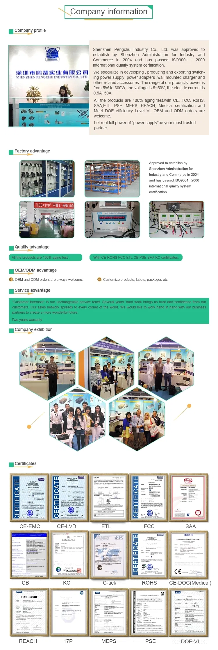 12V 5A 60W AC DC Power Supply with a 8 Way CCTV Power Splitter Cable for CCTV Cameras/LED Strip Lights