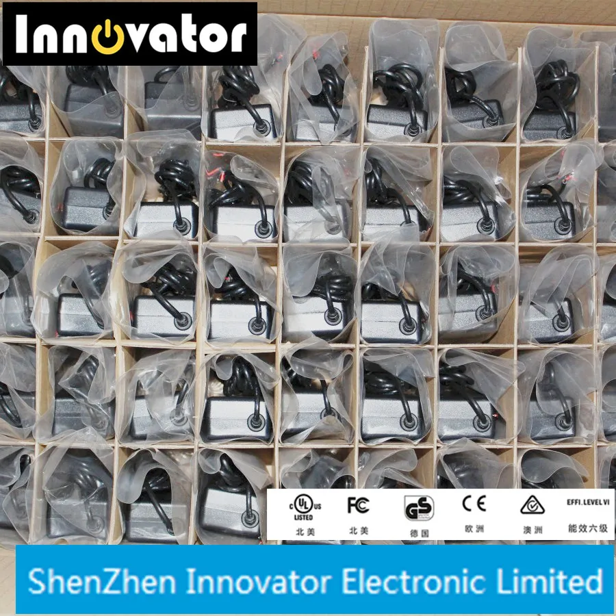 12V 5A 60W Desktop Type Black Power Adapter with UL FCC Ce TUV&GS SAA Approval