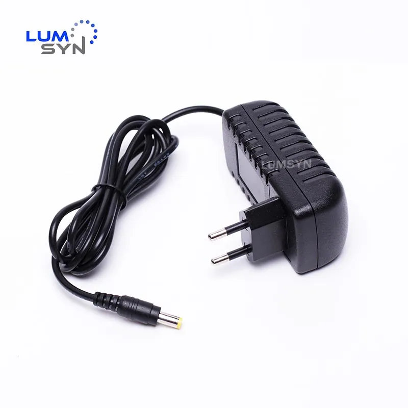 12V2a 24V0.5A Mains AC-DC Adaptor Power Supply with Negative Polarity Plug