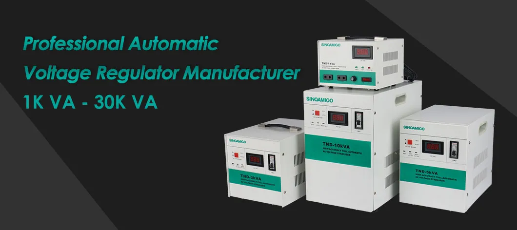 1500va Home Used Single Phase AVR Automatic Voltage Stabilizer 220V/110V