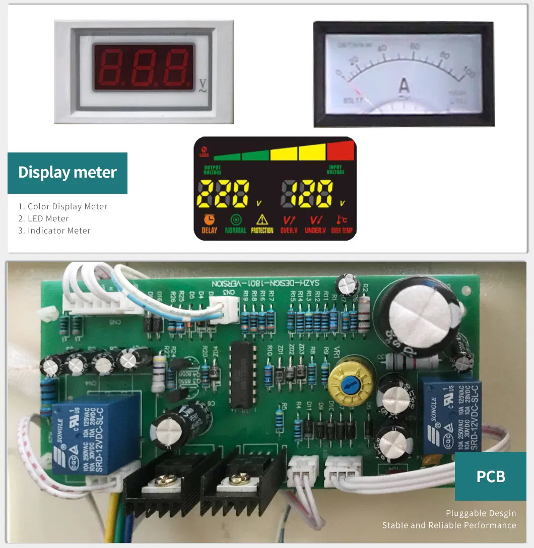 1500va Home Used Single Phase AVR Automatic Voltage Stabilizer 220V/110V