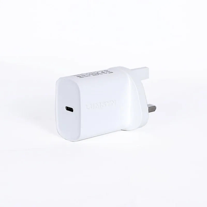 18W USB C Pd Wall Charger with Ce/FCC/UL Approval for Europe