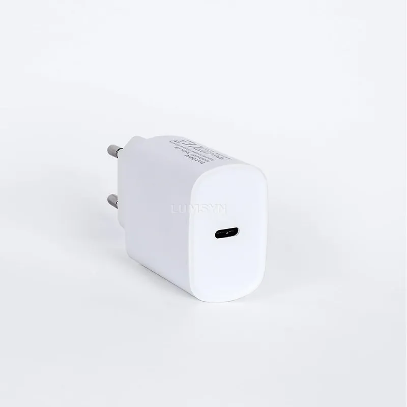 18W USB C Pd Wall Charger with Ce/FCC/UL Approval for Europe