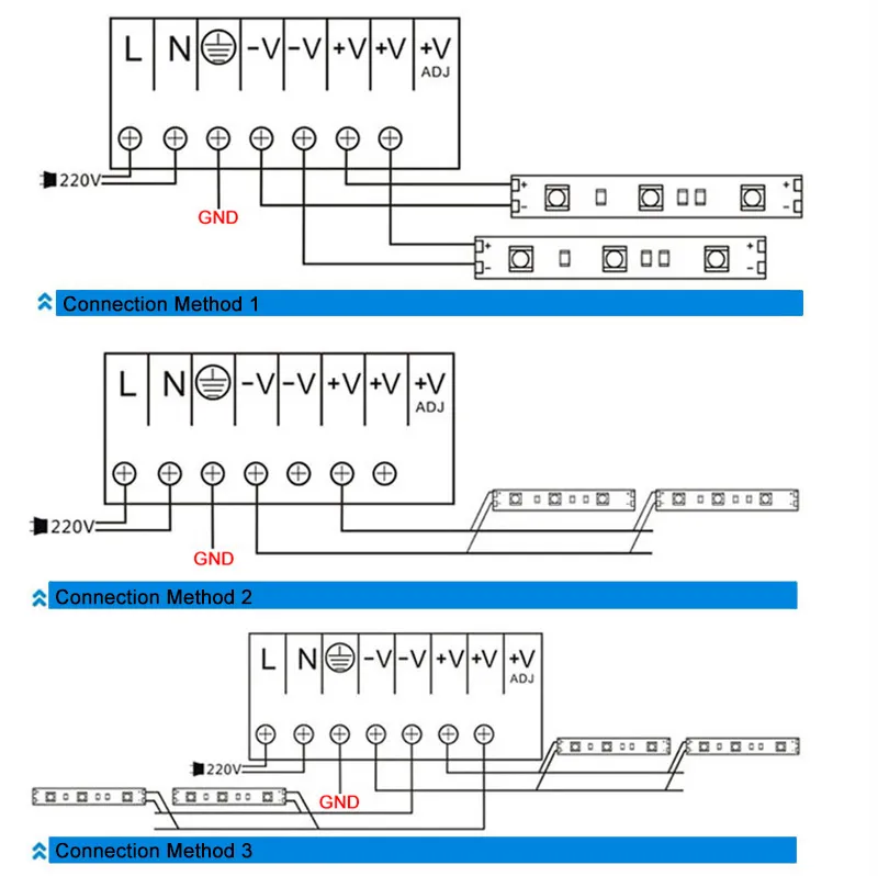 200W 24V Constant Voltage Non-Waterproof Indoor IP20 Dimmable LED Power Supply