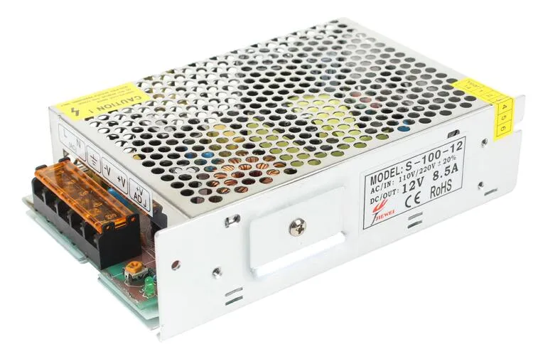 200W/300W/400W/600W Outputting DC12V/24V Transformer Factory Wholesale Switching Power Supply for LED Lighting/Home Application Non-Waterproof