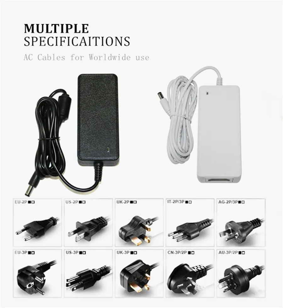 24V 5A AC/DC Switching Power Supply Desktop Adaptor OEM