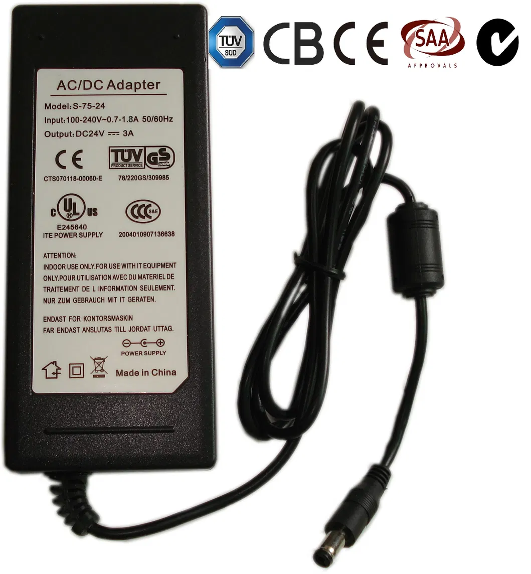 24V3a Desktop Power Adaptor