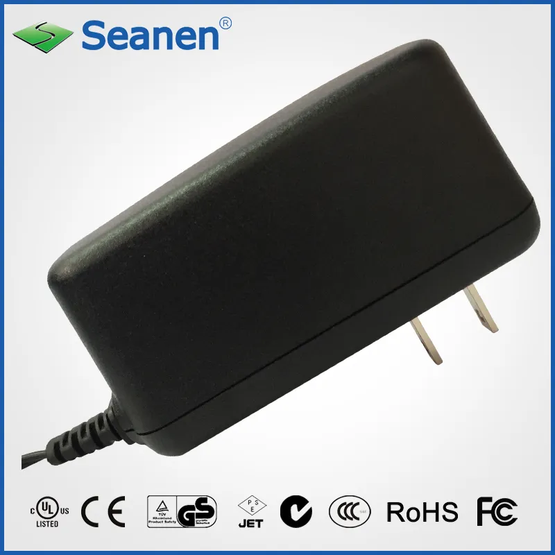 24watt/ 24W Power Adapter with Us Pin for Mobile Device, Set-Top-Box, Printer, ADSL, Audio & Video or Household Appliance