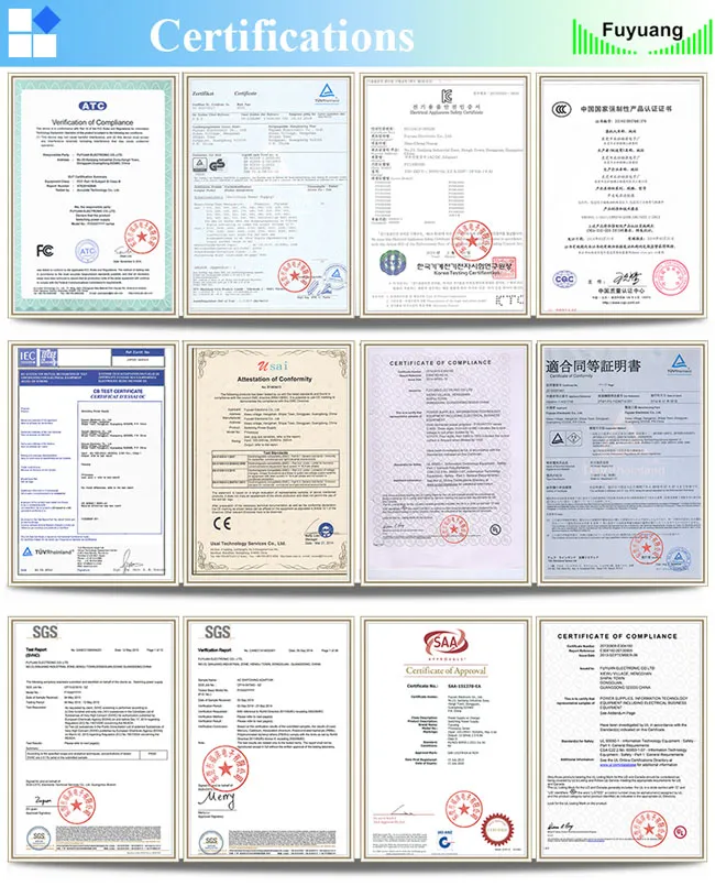 29V 7A AC to DC Mass Power AC Adapter with UL Approval