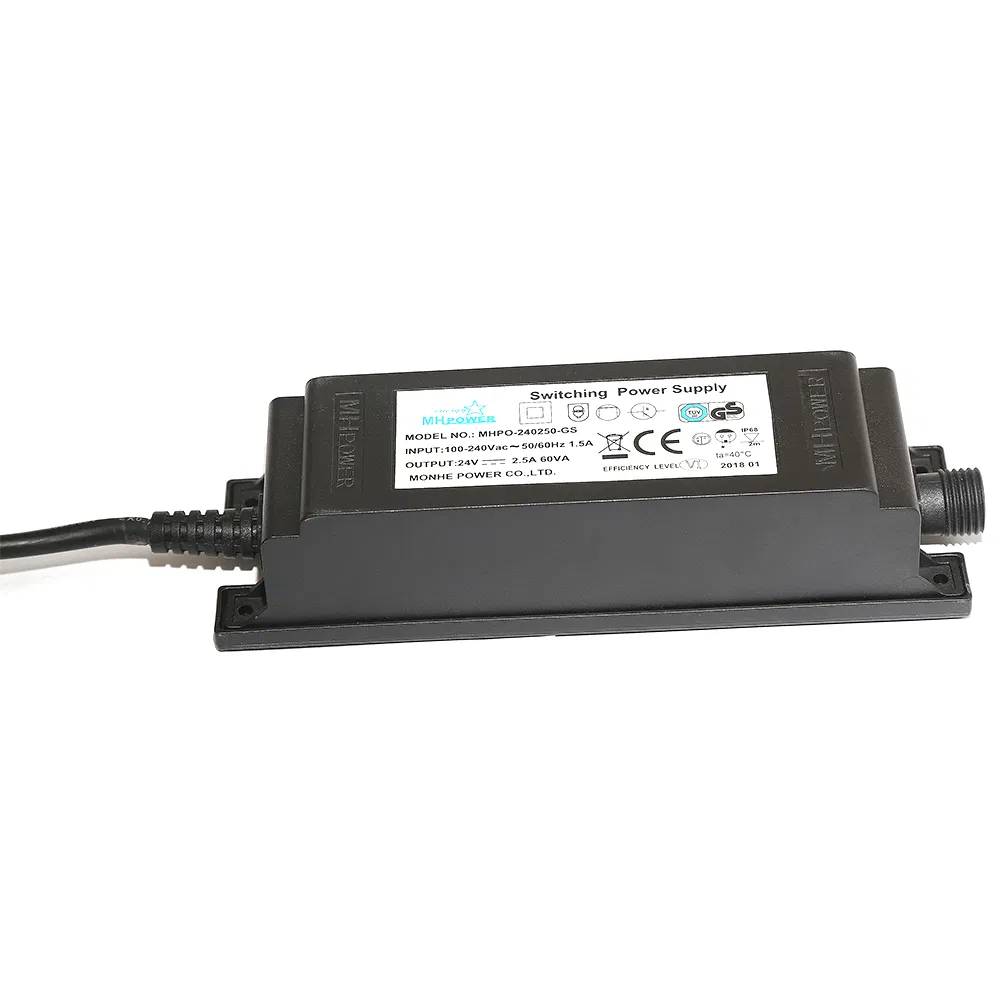 3 Years Warranty 60W Constant Current Outdoor LED Drivers Power Supply for LED Ligthing