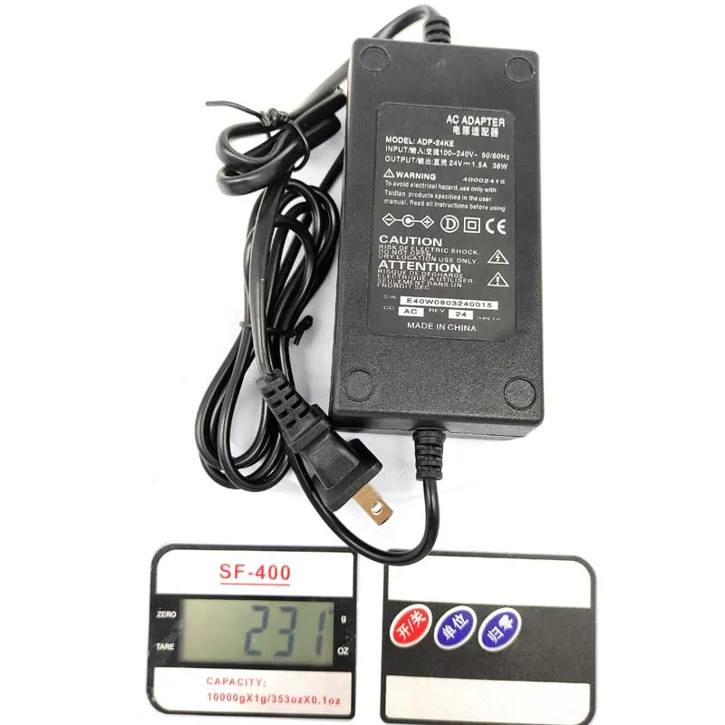 36V 5A Water Purifier RO Pump Adapter CE Certificate