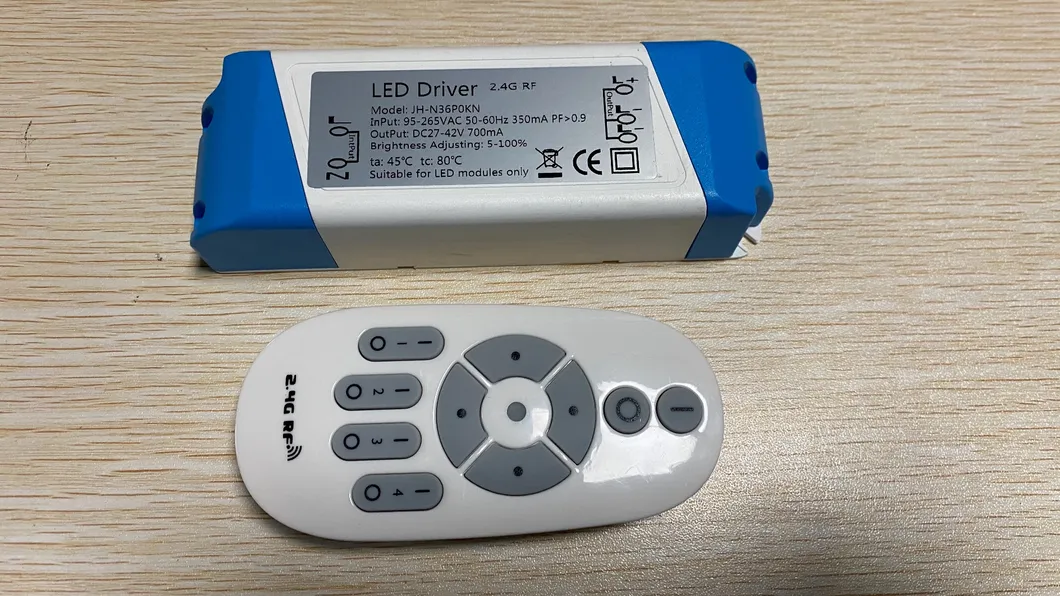 36W 2.4G RF Remote Control Dimmable LED Driver