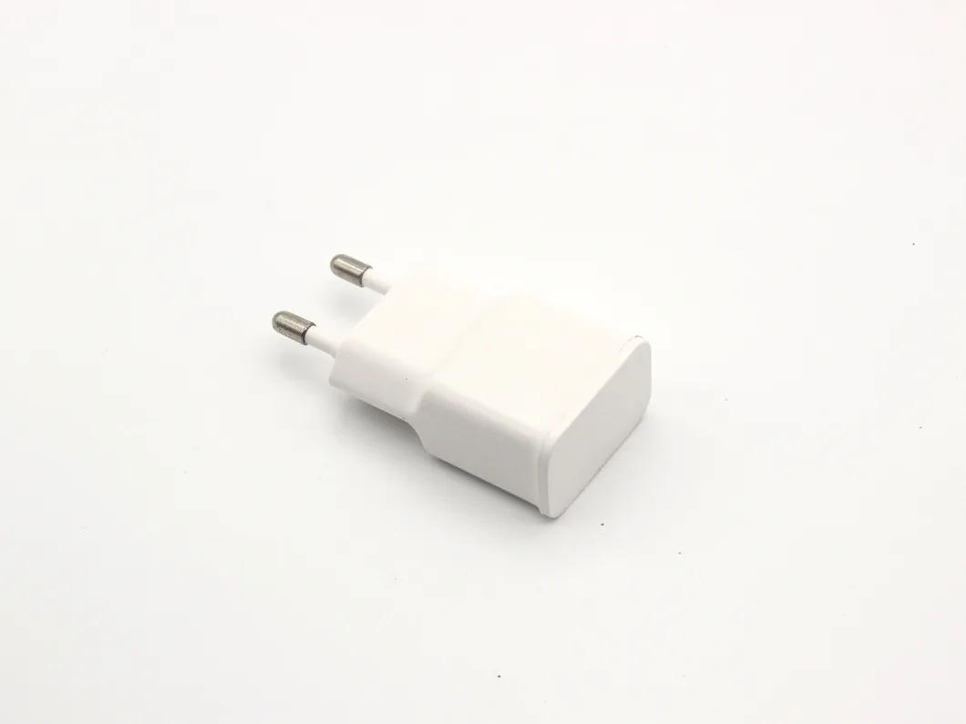 5V1.2A/5V2.1A High Quality Kr Plug Charger with Ocp /Ovp /SCP/Otp