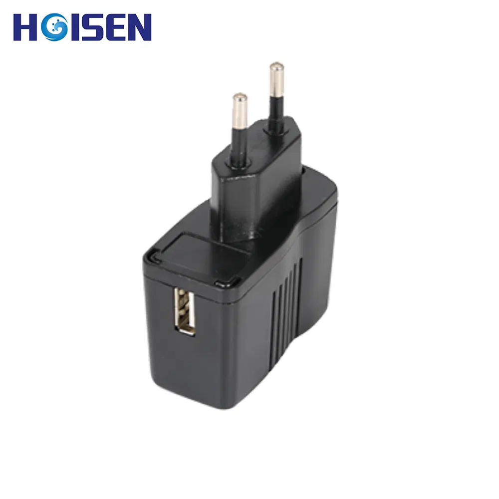 6.5V 1.3A USB Charger with EU Plug EMC/EMI/UL/CE/RoHS
