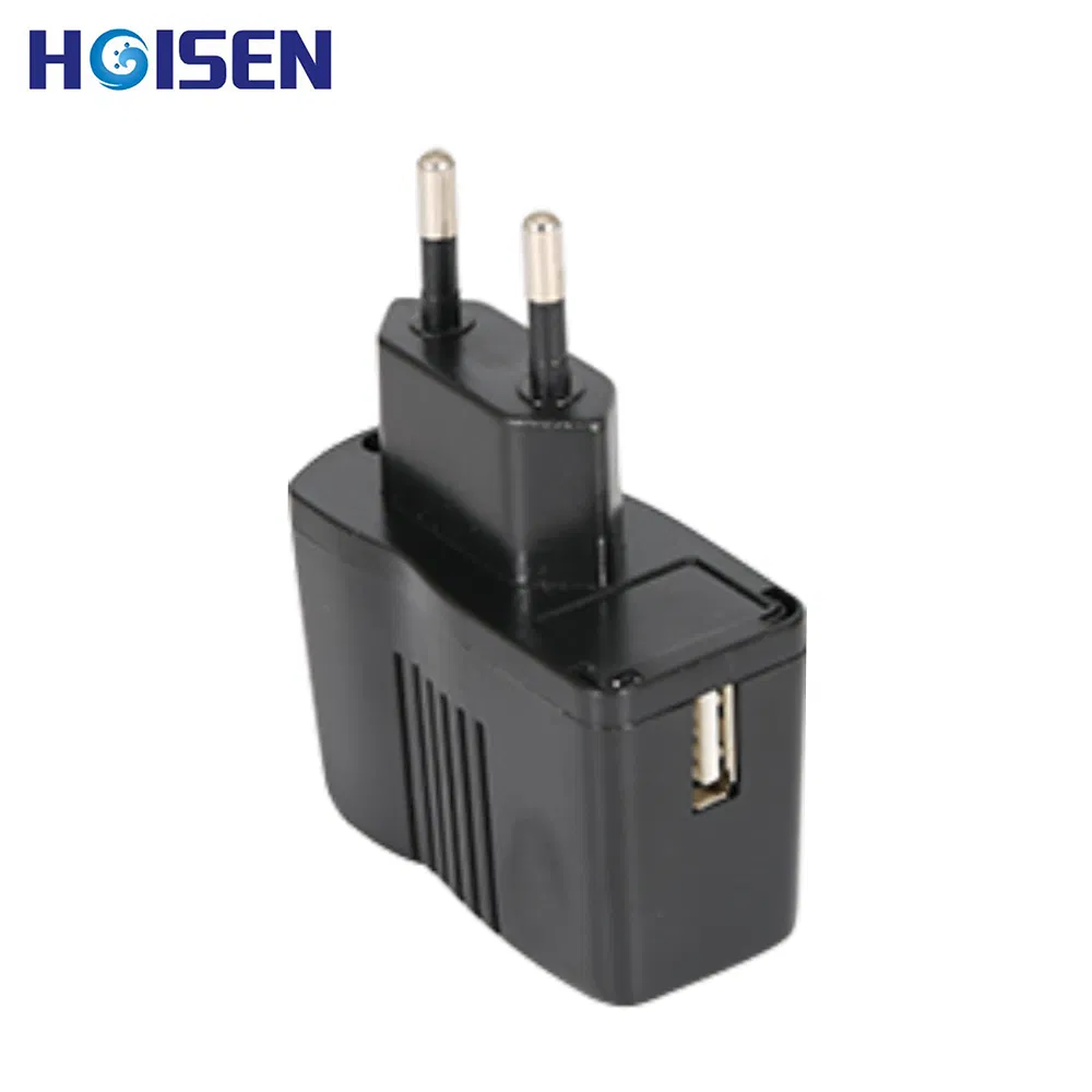 6.5V 1.3A USB Charger with EU Plug EMC/EMI/UL/CE/RoHS