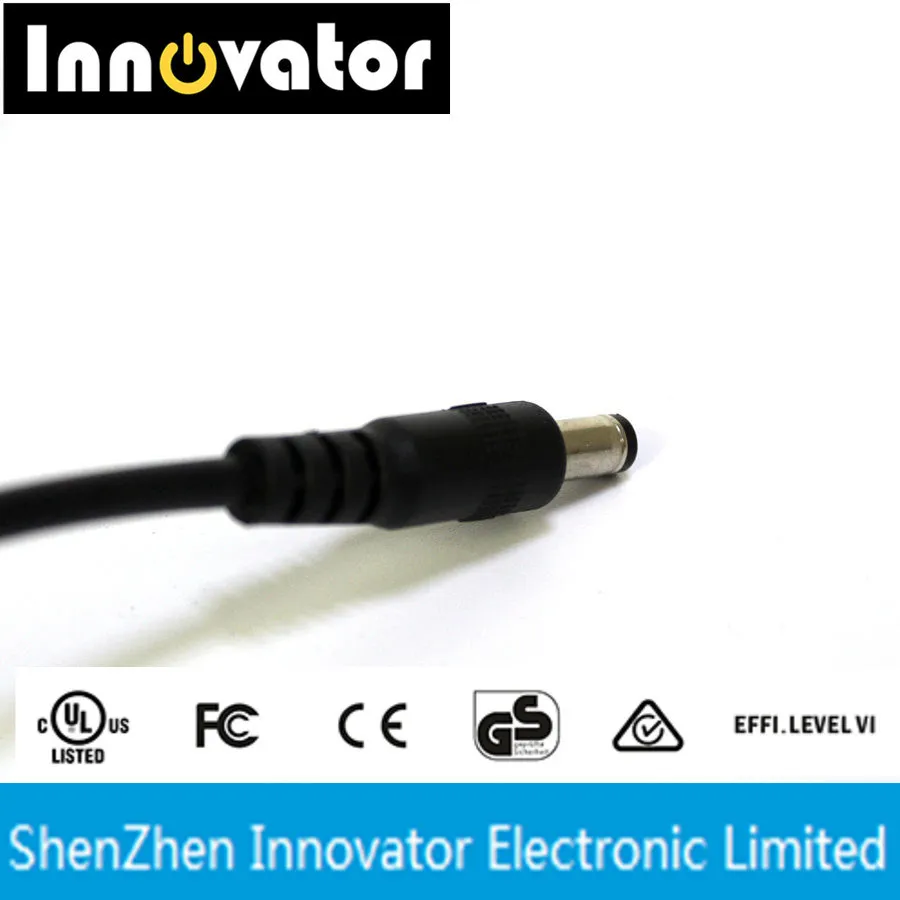 60W Desktop Type AC DC Power Adapter 12V 5A 24V 2.5A C8 Socket EU Us UK Plug with Ce UL for Intelligent Robot