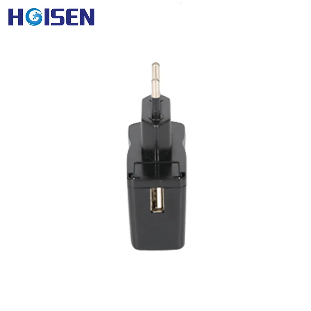 7V 1.2A USB Charger with EU Plug EMC/EMI/UL/CE/RoHS