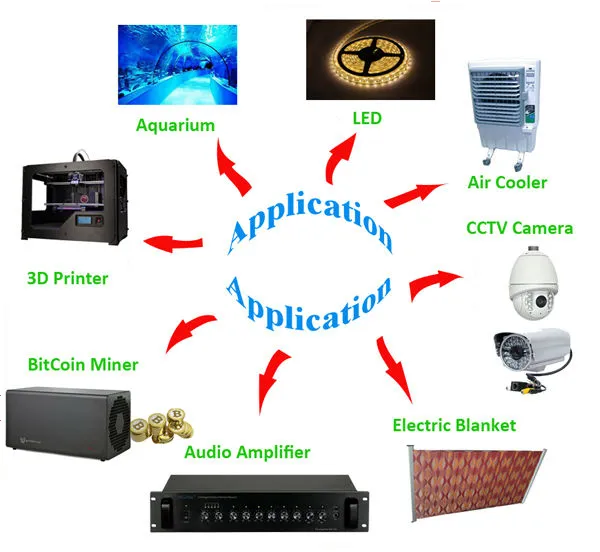 AC DC Switch Power Adapter 5V 10A with ETL CE FCC RoHS CB PSE C-tick
