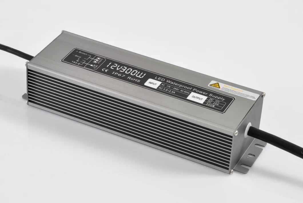 AC to DC 12V Constant Voltage 150W Outdoor IP67 Waterproof LED Driver with Ce RoHS
