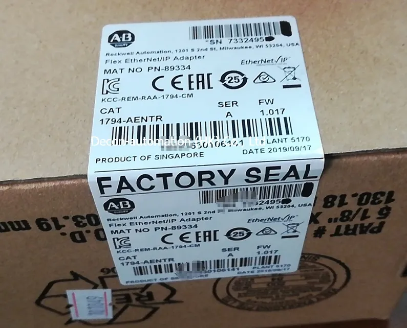Allen-Bradley Series a 1794 -Aentr Adapter Module with Flex I/O Ethernet/IP