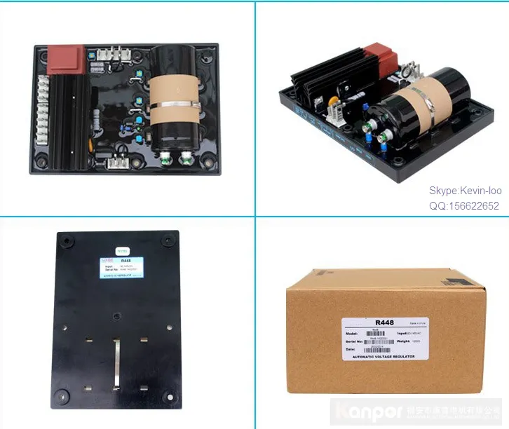 Alternator Spare Part AVR Leroysomer Automatical Voltage Regulator AVR448