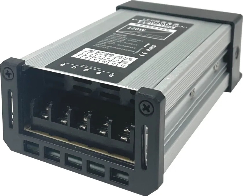 Aluminum Housing 12V 120W LED Outdoor Rainproof Switching Power Supply