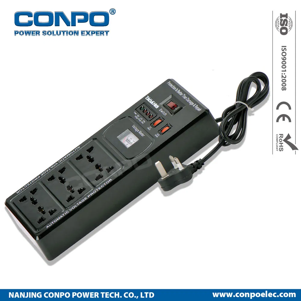 Ar-600va, 800va Portable Relay-Type Universal Socket Voltage Regulator/Stabilizer