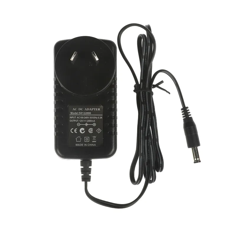 Australia Plug Ce CB SAA TUV C-Tick Certificate 24V1a 25W LED AC DC Switching Power Adaptor