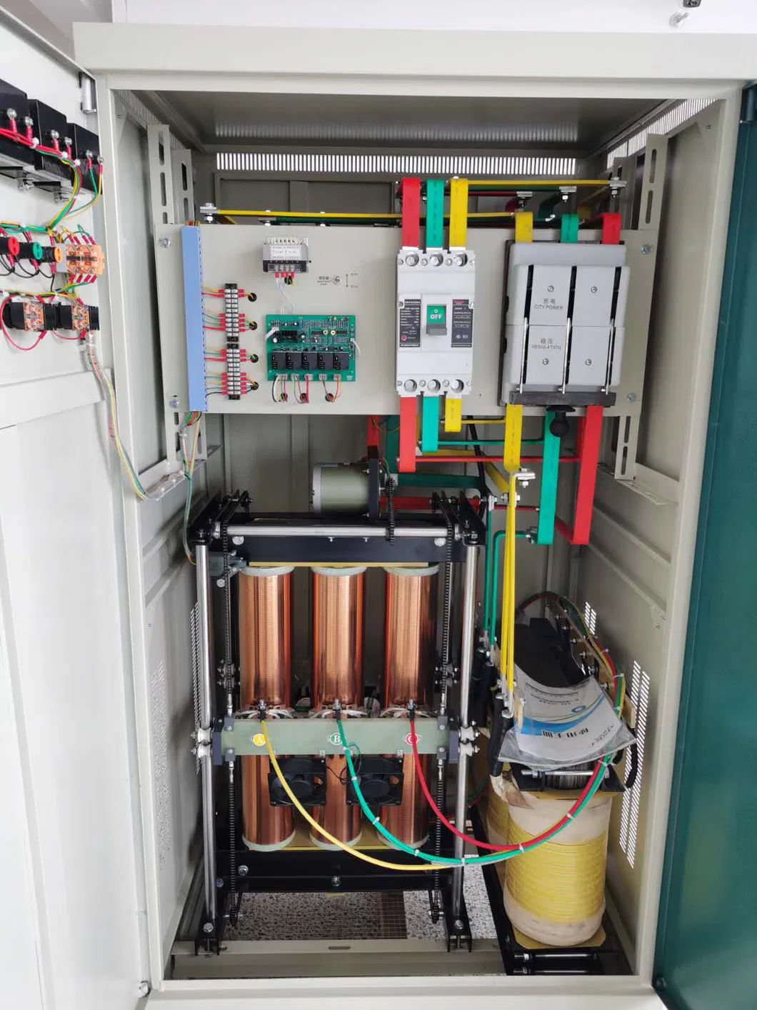 Auto Compensated Voltage Stabilizer SBW-200kVA Pure Copper for Big Motors