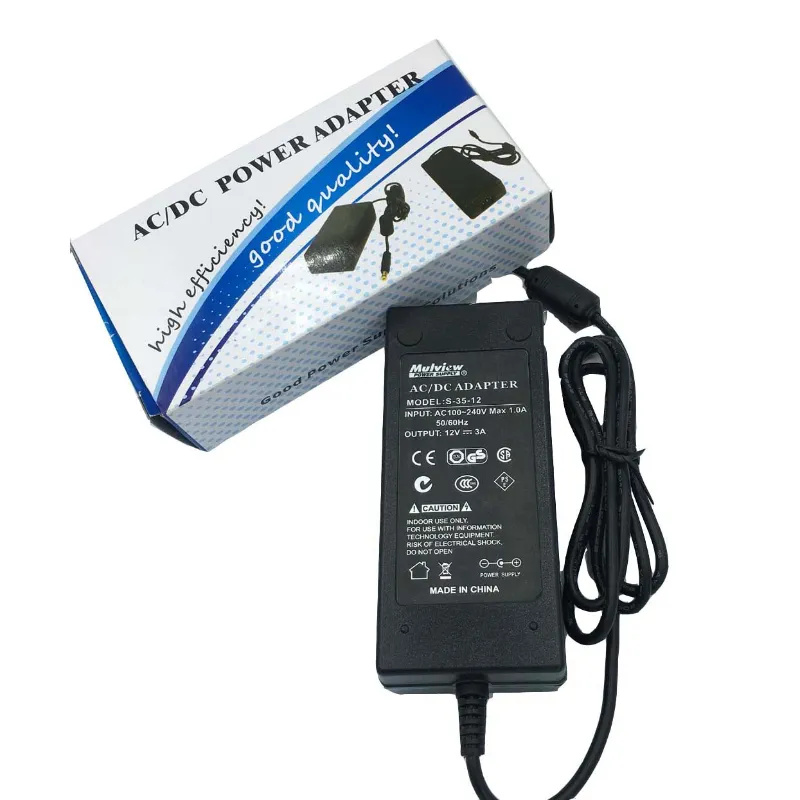 Ce CB SAA TUV C-Tick IEC Approval 12V2a 24W Laptop LED Strip CCTV AC DC Switching Power Adaptor