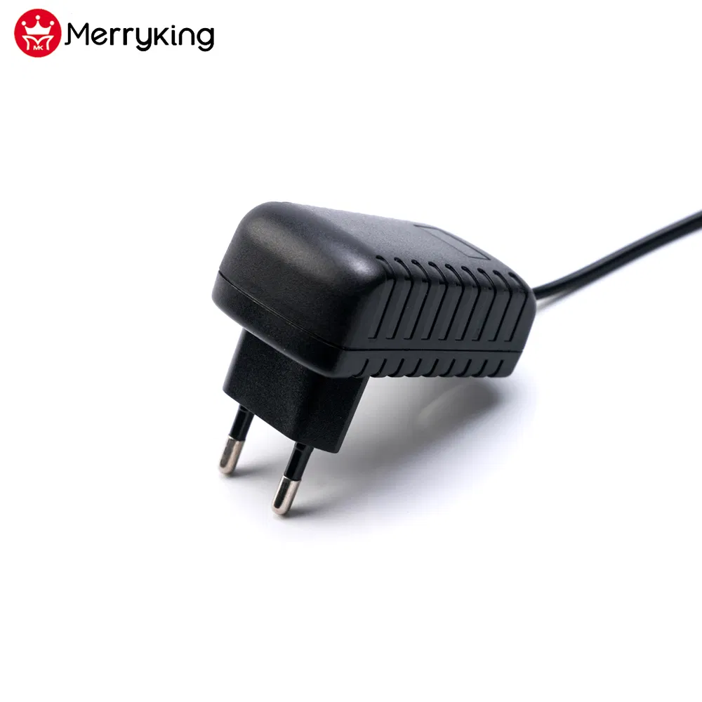 Ce RoHS CB Approval 12V 800mA EU Plug AC DC Power Adapter with Free Samples