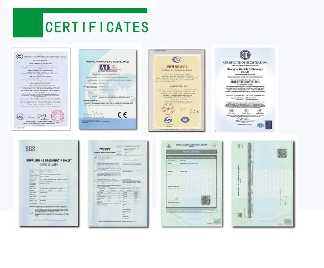 Compensating AC Automatic Voltage Stabilizer/Regulator SBW-G-180