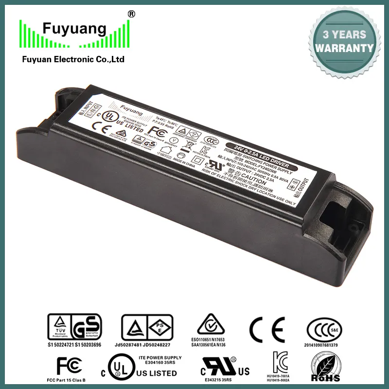 Constant Voltage AC DC Single Output LED Lighting Power Supply Driver