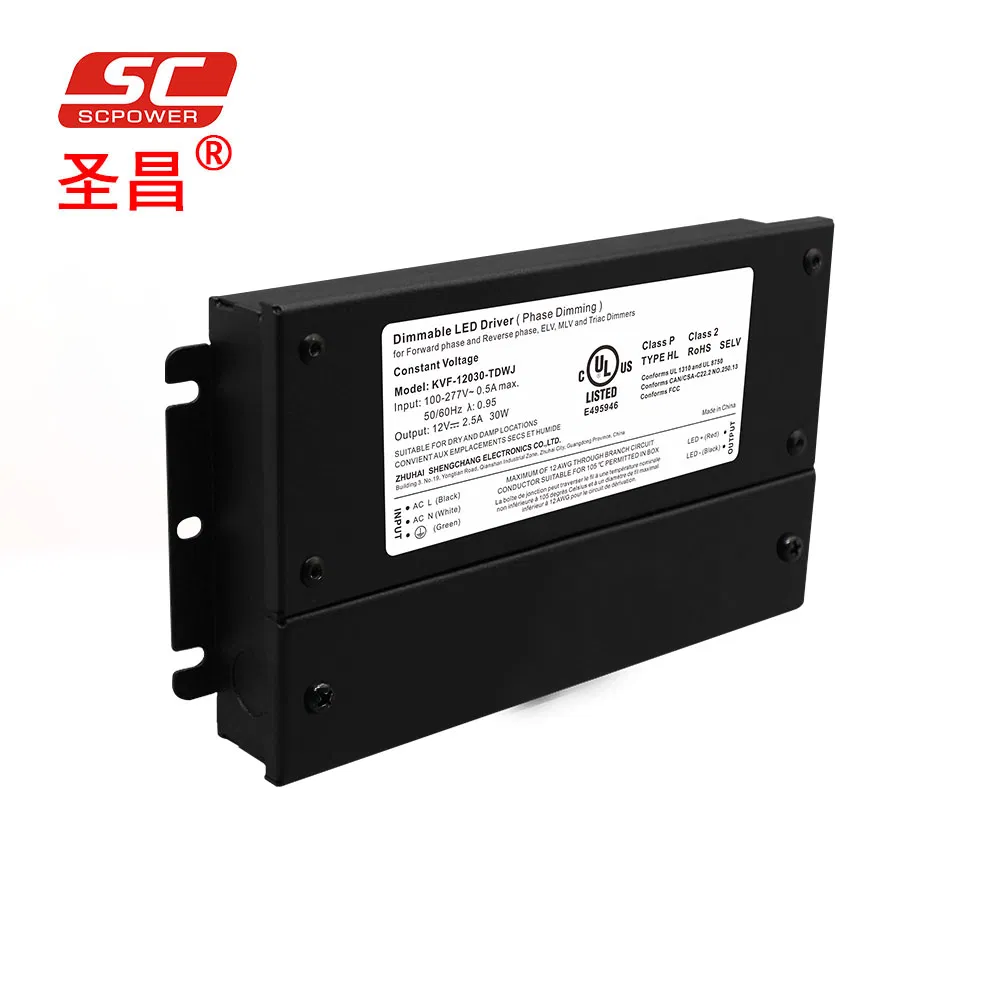 Constant Voltage Power Supply LED Lighting Driver 30W 24V Single Output Power Supply Slim 24V for LED Strip