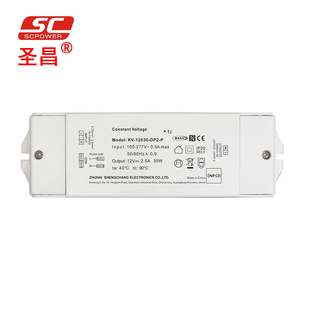 Dali-2 Dt8 60W 24V 48V DC Dali Dimmable Cw Ww CCT LED Driver