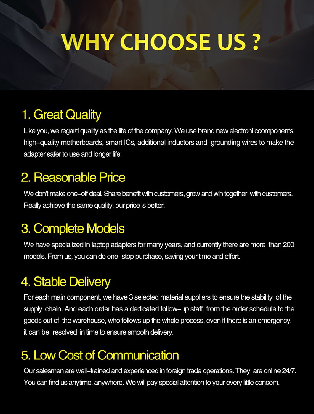 Discount Price Laptop AC Adapter 90W 20V 4.5A