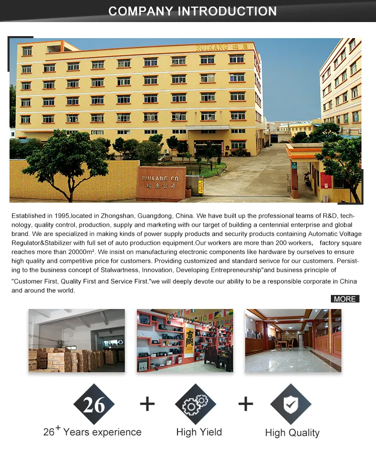 Ei Transformer Auto Voltage Regulator Stabilizer