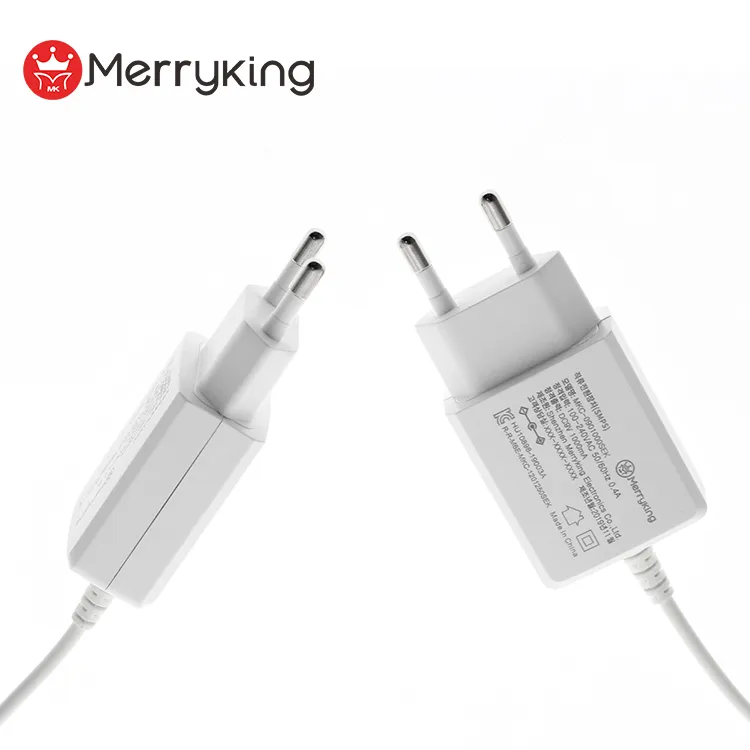 En61558-1and 2-16 Standard Authentication AC DC 9V 1A Power Supply Adapter