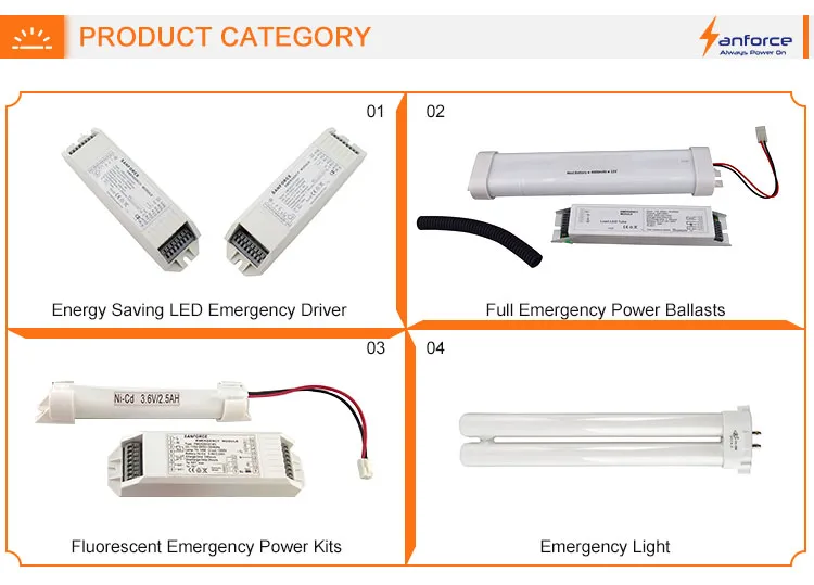 High Bright CE Charging Lighting LED Emergency Module