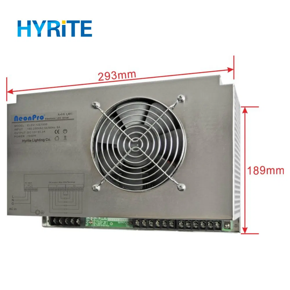 High Power 800W 5V Indoor Power Supply for LED Display