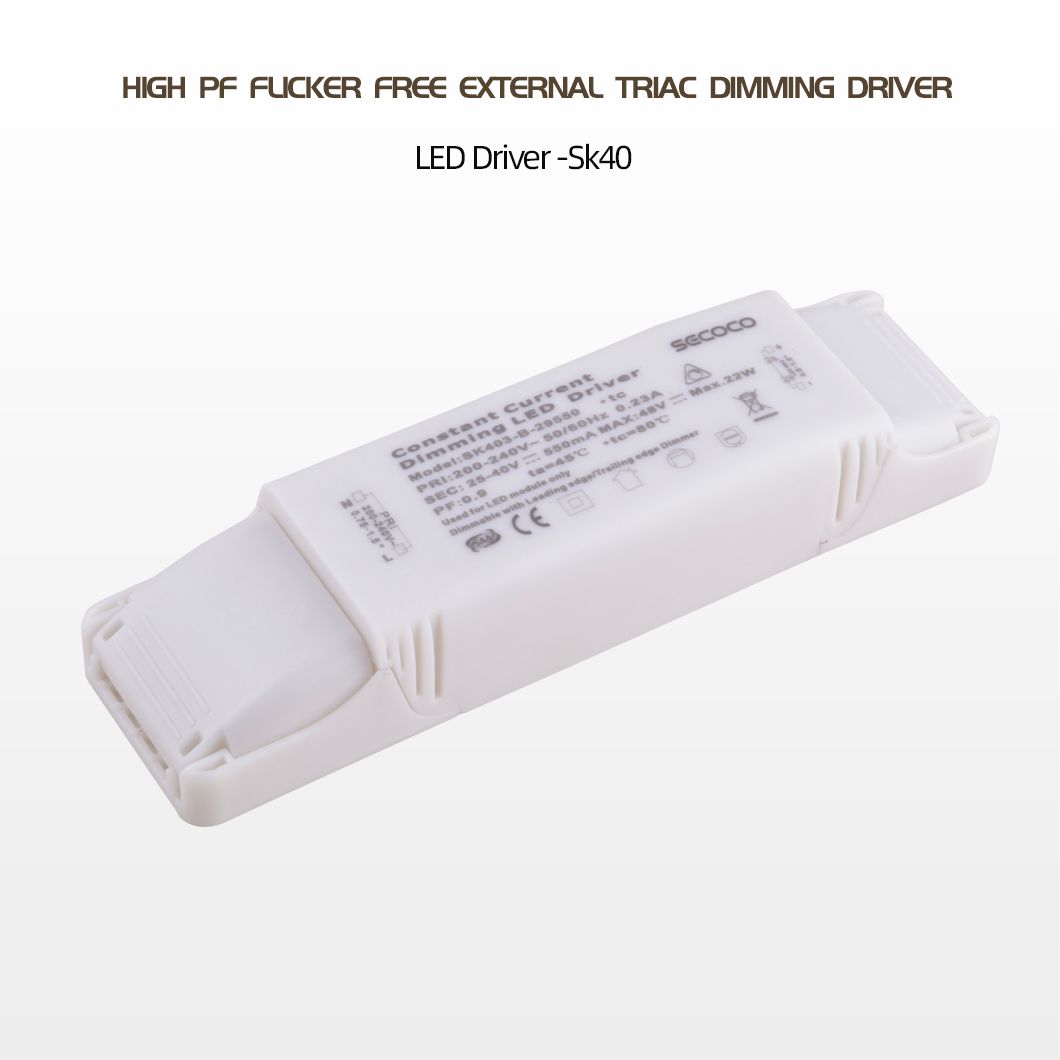 High Quality Dimming Constant Voltage LED Driver Triac 25-40V PWM Dimmable