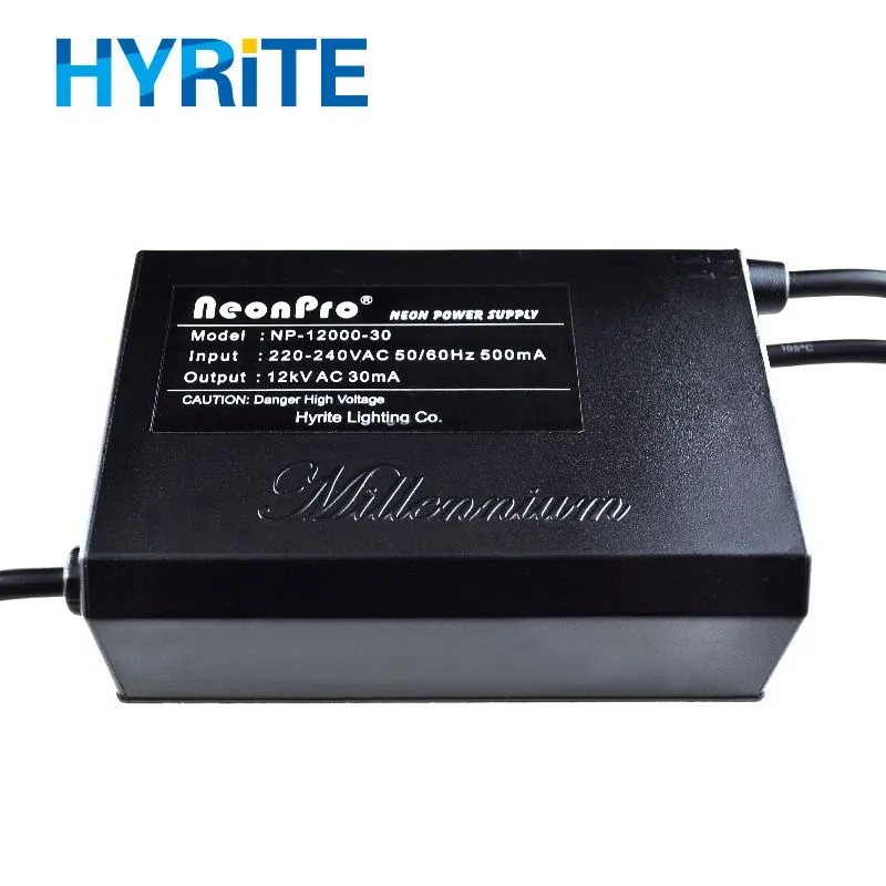 High Voltage Neon 12kv 30mA 220VAC Neon Power Supply